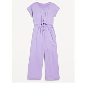 Girls size Large (10-12) Purple Lavender Old Navy Jumpsuit